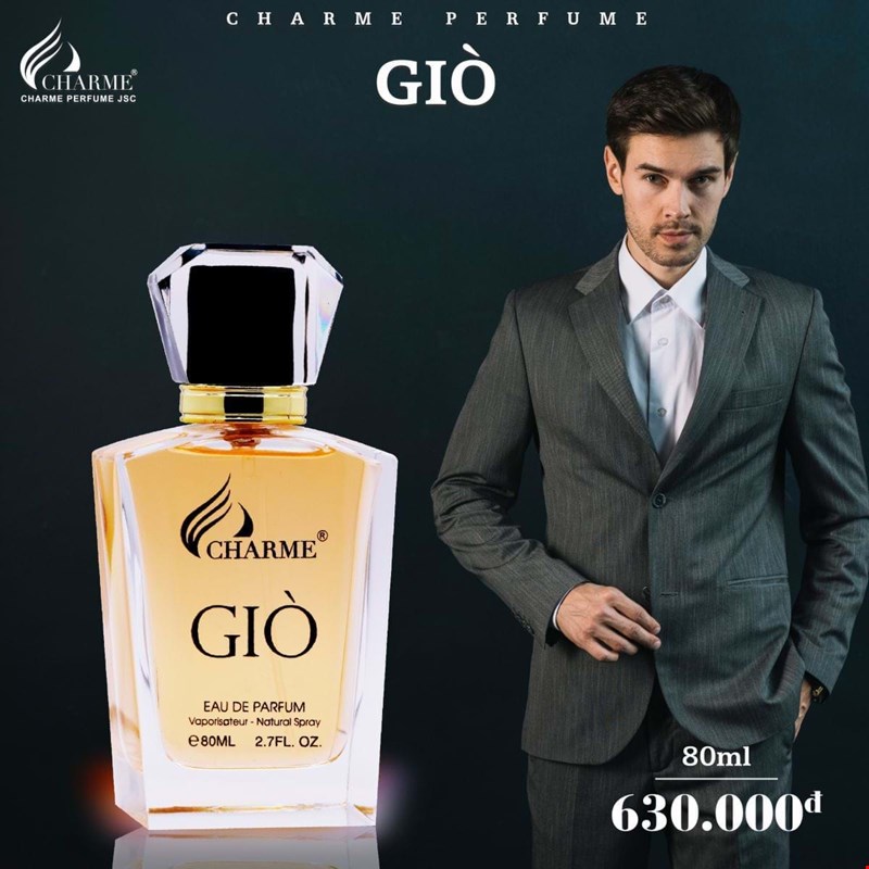 Charme Giò là một hương thơm tươi mát