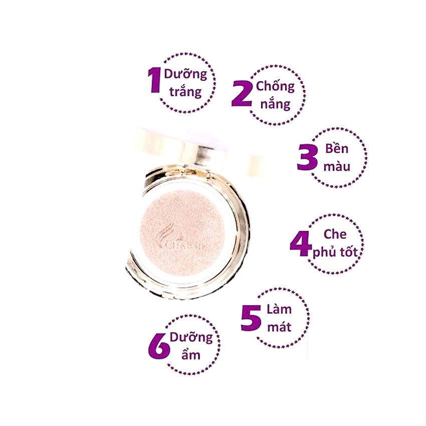 PHẤN NƯỚC CHARME WHITENING CUSHION SPF 35/ PA+++