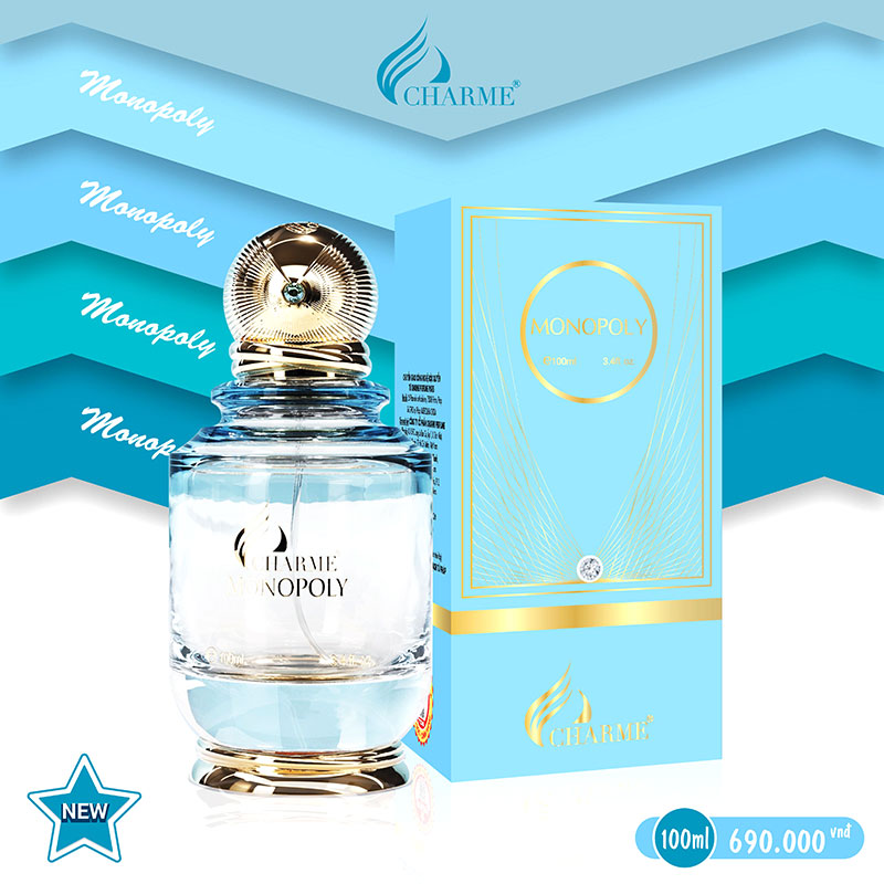 NƯỚC HOA NỮ CHARME MONOPOLY 100ML