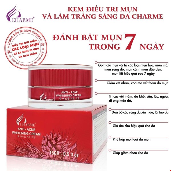 Kem Thông Đỏ Anti - Acne 15g