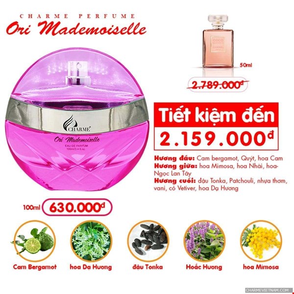 Charme Ori Mademoiselle 100ml