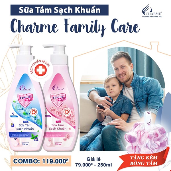 Sữa Tắm Charme Family Care