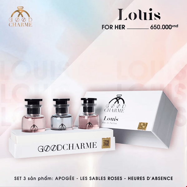 Set Nước Hoa Goodcharme Louis Cho Nữ