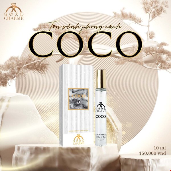 Goodcharme Coco Trắng 10ml