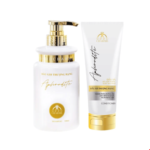 Combo Dầu Gội - Dầu Xả Thượng Hạng Aphrodite - White