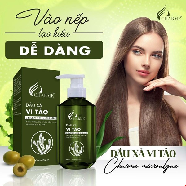 Combo Dầu Gội Vi Tảo